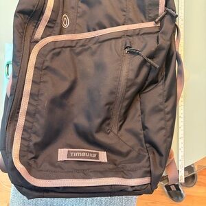 Timbuk2 Black and Brown Backpack with Synthetic Material
Used never